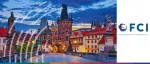 FCI 15th CEE-SEE Regional Conference on Factoring banner featuring the historic architecture and statues of Prague, Czech Republic.