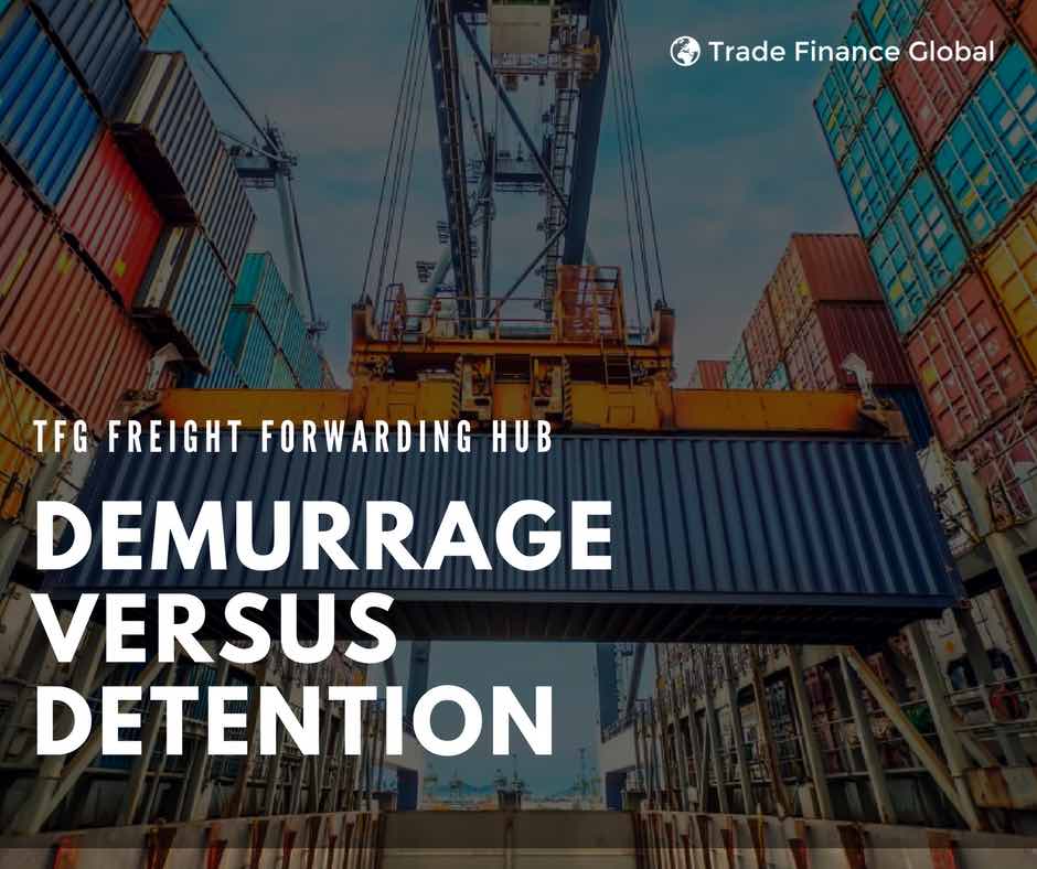 Demurrage and detention differences
