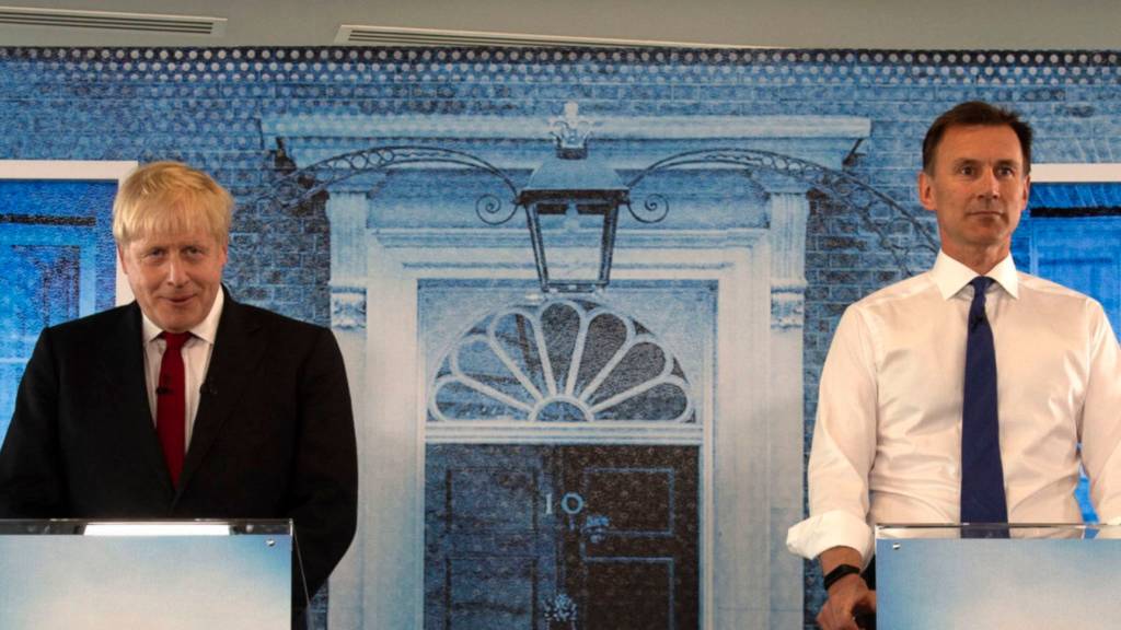 tory leadership contest boris johnson jeremy hunt