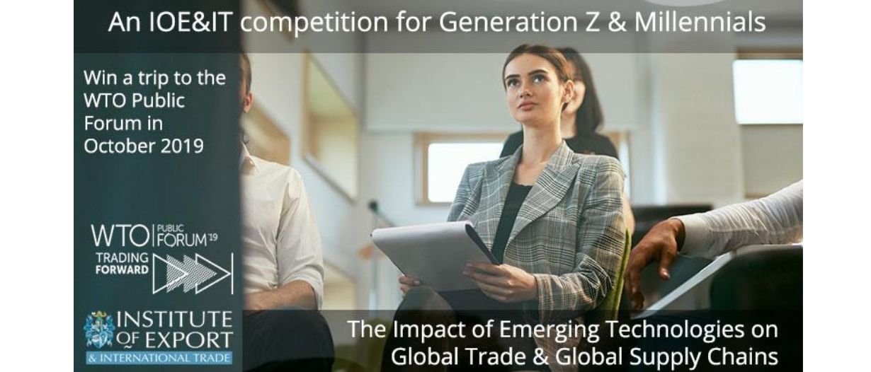 Pitch at the WTO – An IOE&IT competition for Generation Z & Millennials