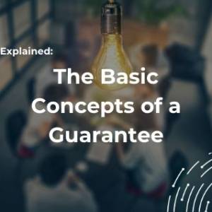 Basic concept of a guarantee