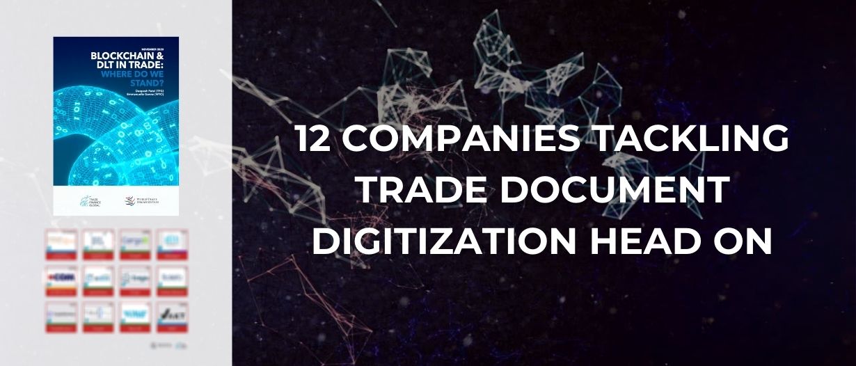12 companies tackling trade document digitization head on