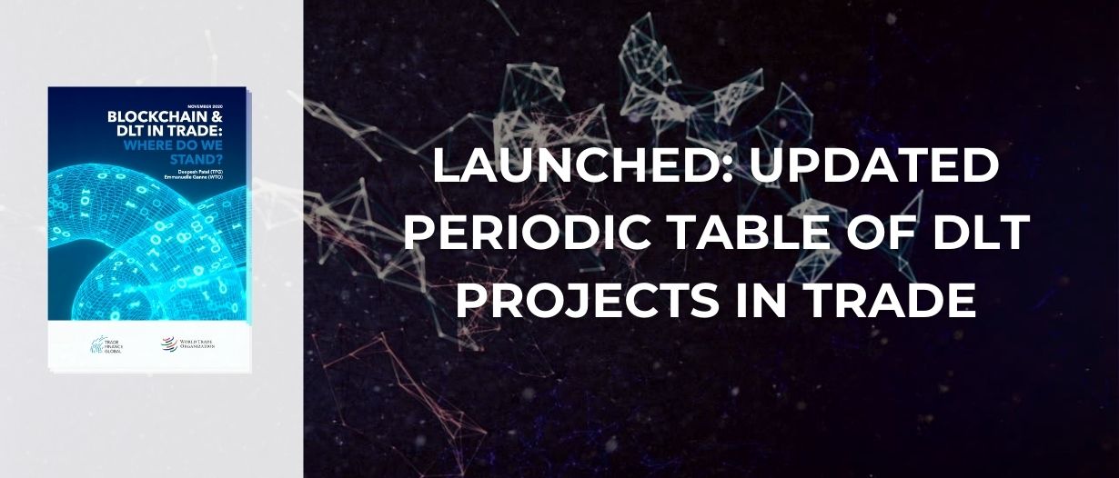 Launched: Updated Periodic Table of DLT Projects in Trade
