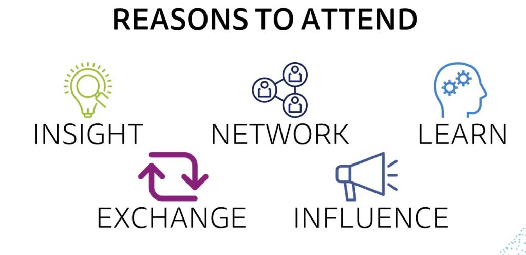 Reasons to attend