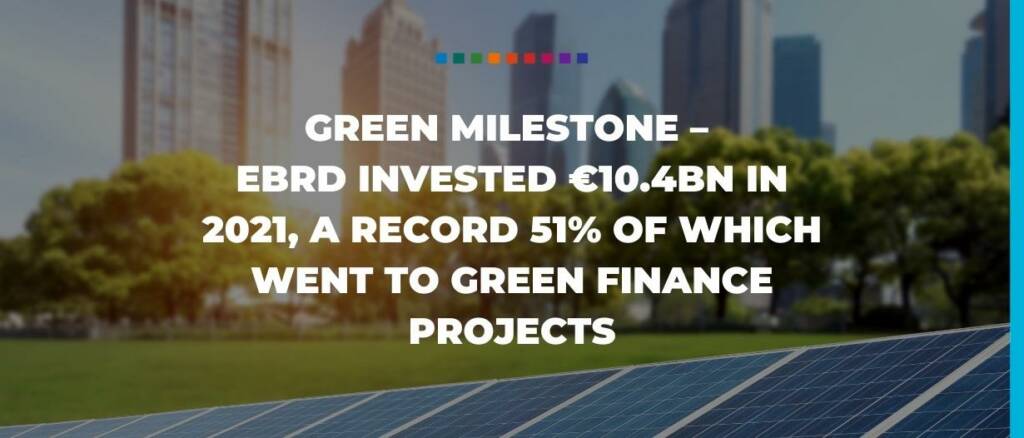 Green milestone EBRD