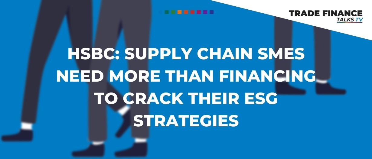HSBC: Supply chain SMEs need more than financing to crack their ESG strategies