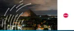 Absa African Financial Markets Index feature image showing the Great Pyramid of Giza at night overlooking a glowing city skyline with the Absa logo.