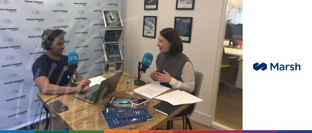 Angela Duca, Global Head of Credit Specialties at Marsh, discussing the role of credit insurance in driving trade and investment.