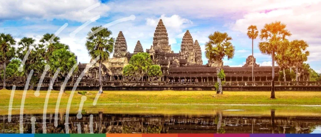 Angkor Wat, Cambodia, digitalisation, agricultural export, trade finance, grains, cookies, economic.