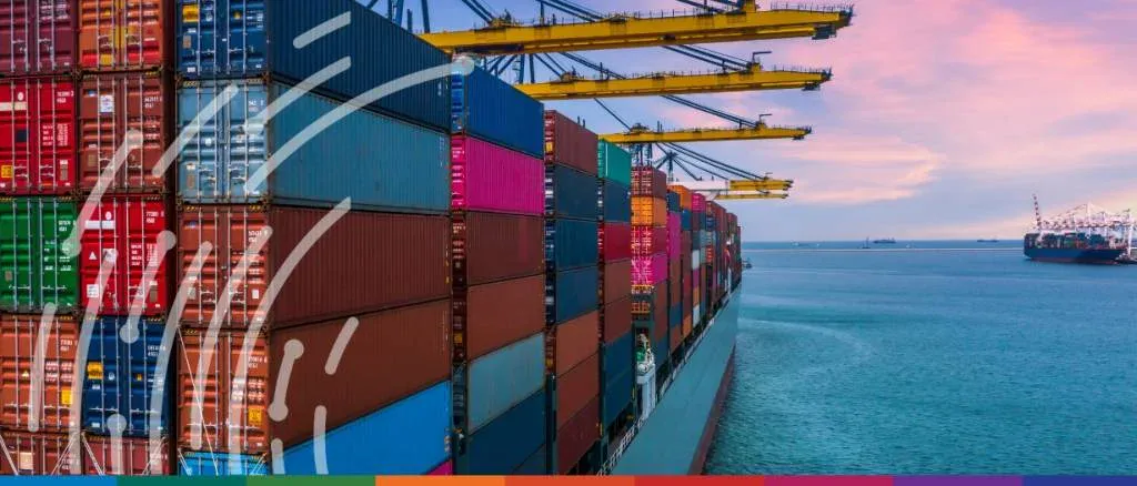 Graphic on Trade 3.0 highlighting the challenge of moving digital trade data across borders compared to physical goods.