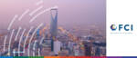 Modern cityscape of Riyadh with iconic skyscraper, highlighting regional trade finance growth.
