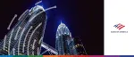 A panoramic view of the Kuala Lumpur skyline featuring the Petronas Twin Towers, representing the 2026 growth of Global Capability Centres (GCCs) in APAC as strategic hubs for AI-driven transformation, core banking, and high-value business functions.