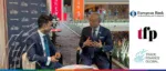 Deepesh Patel and Vincent Yao discussing Taiwan’s role as a donor and technical partner to the EBRD, focusing on leveraging Taiwanese fintech and logistics expertise to support emerging economies.