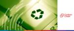 Recycling symbol representing sustainable climate technology innovations.