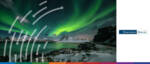 Northern Lights illuminate Arctic landscape, highlighting the role of trade finance in supporting No.