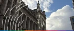 Exterior view of the Royal Courts of Justice in London under a cloudy sky, representing the conclusion of the Trafigura and Prateek Gupta nickel fraud trial and final closing statements.