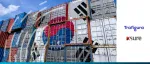 A Trafigura cargo ship at sea, representing the $200 million financing agreement with Korea Trade Insurance Corporation (K-SURE) to support mid-sized South Korean shipping companies.
