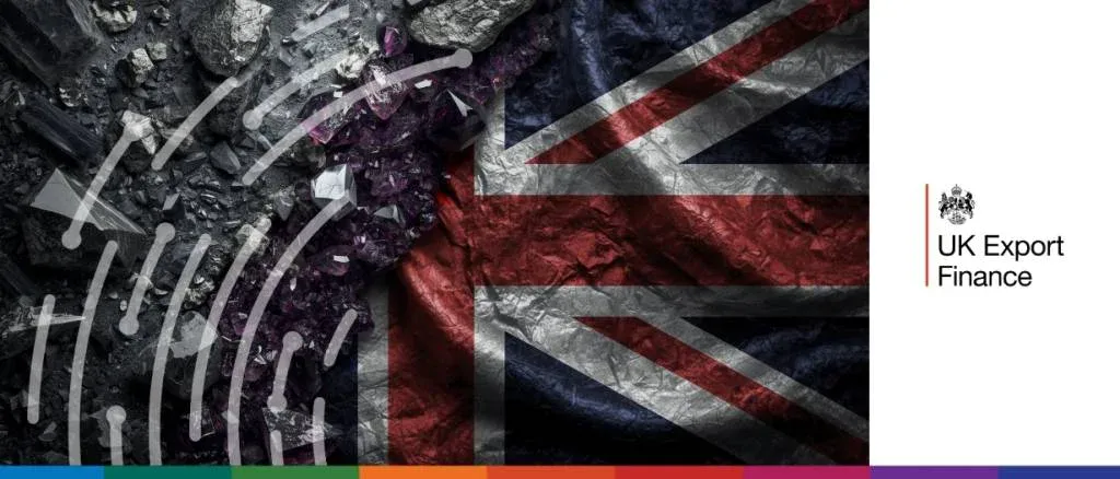 Close-up of lithium ore, an essential critical mineral, representing the new UK Export Finance (UKEF) guarantee for UK-based suppliers to strengthen industrial supply chains.