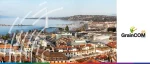 GrainCOM 25 event banner showcasing the scenic waterfront and cityscape of Geneva.